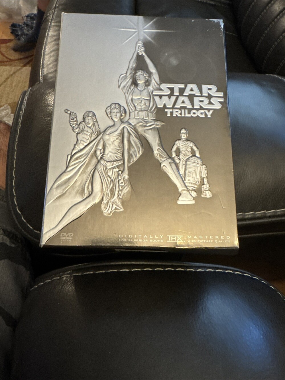 Star Wars Trilogy (DVD, 2004, 4-Disc Set, Widescreen Edition) Box Set, like new